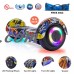 EverGrow Hoverboard with Bluetooth and LED Lights 6.5" Self Balancing Electric Board FREE Bag Blue (WHEELS-UC6.5-BLUE)   